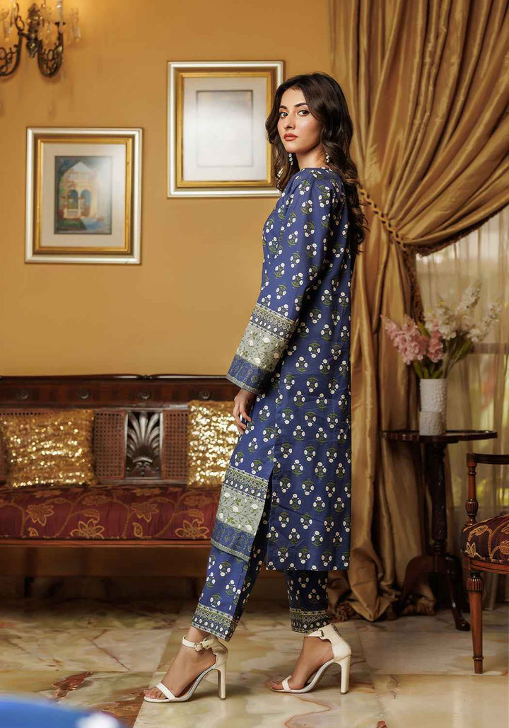 Elysian Glade - 2 PC Stitched Lawn Suit - Zarasi.pk