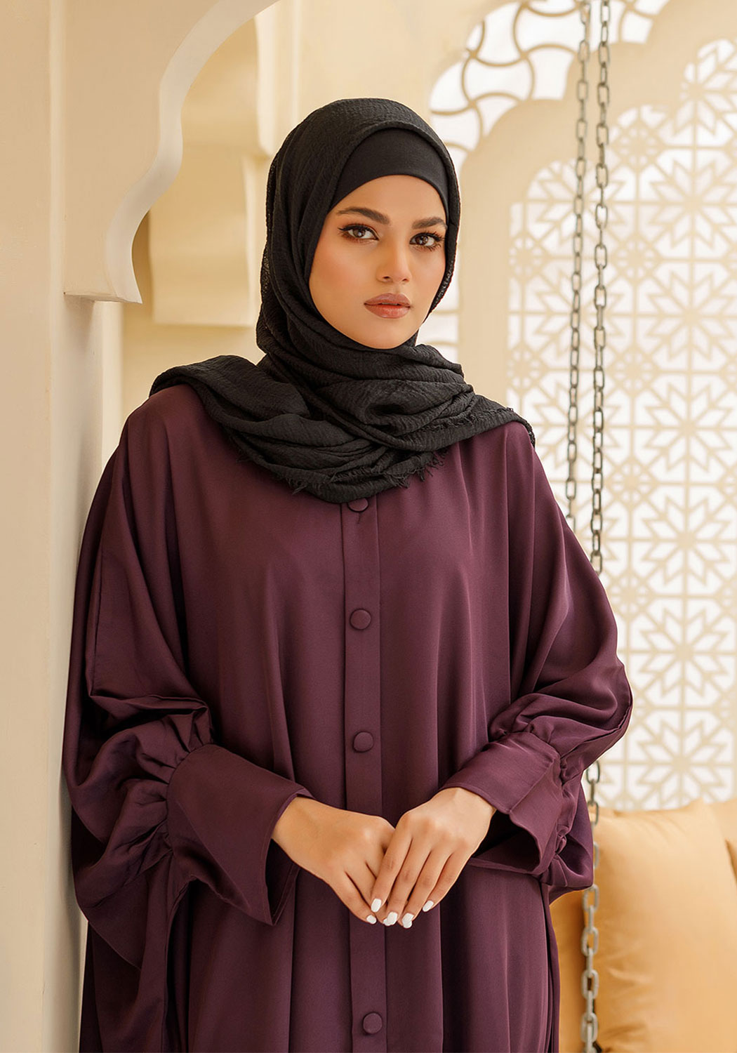 SERENE Front Closed ABAYA