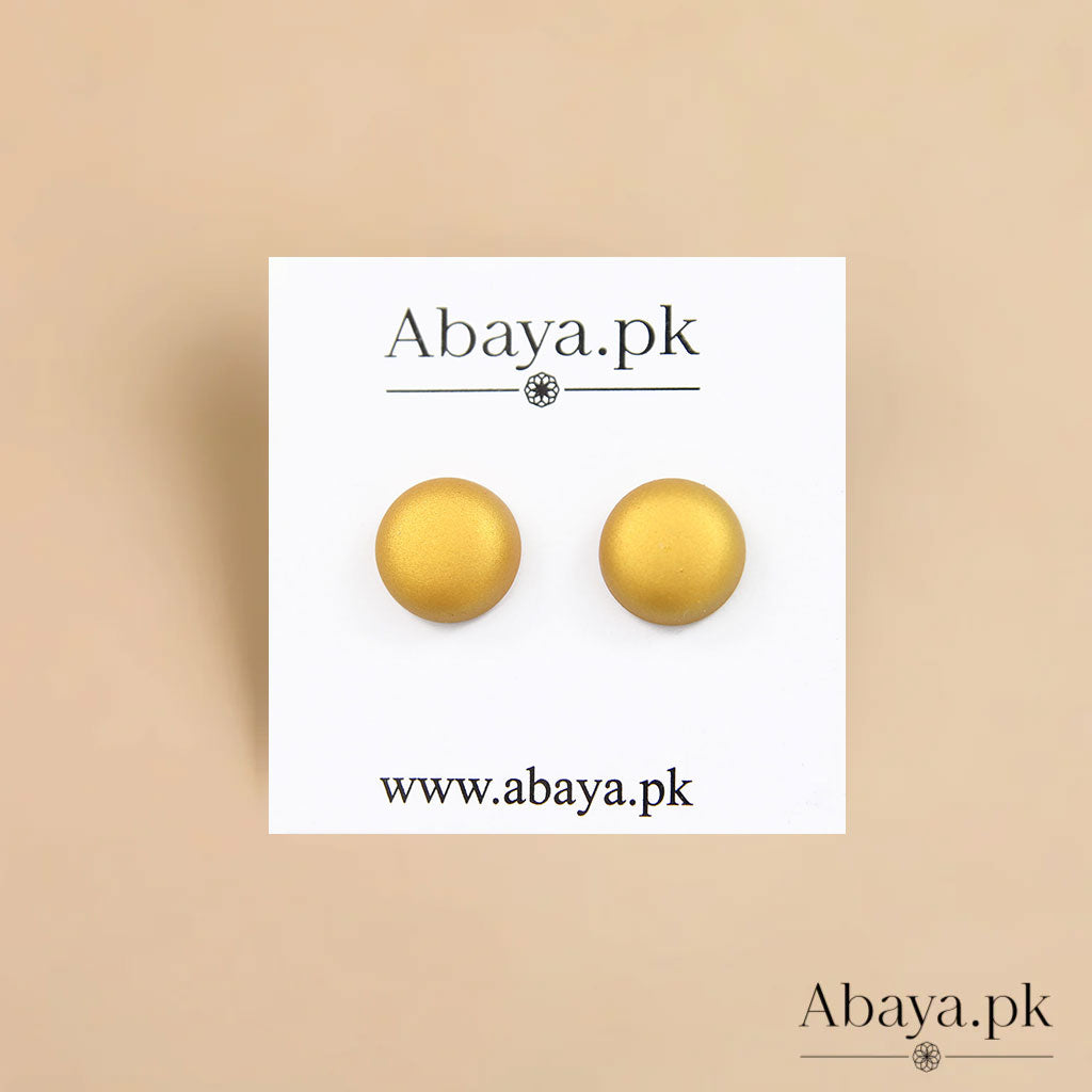 MATTE CIRCLET - Gold MAGNET PINS