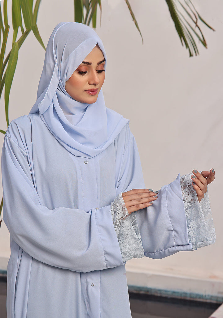 Light Blue Abaya