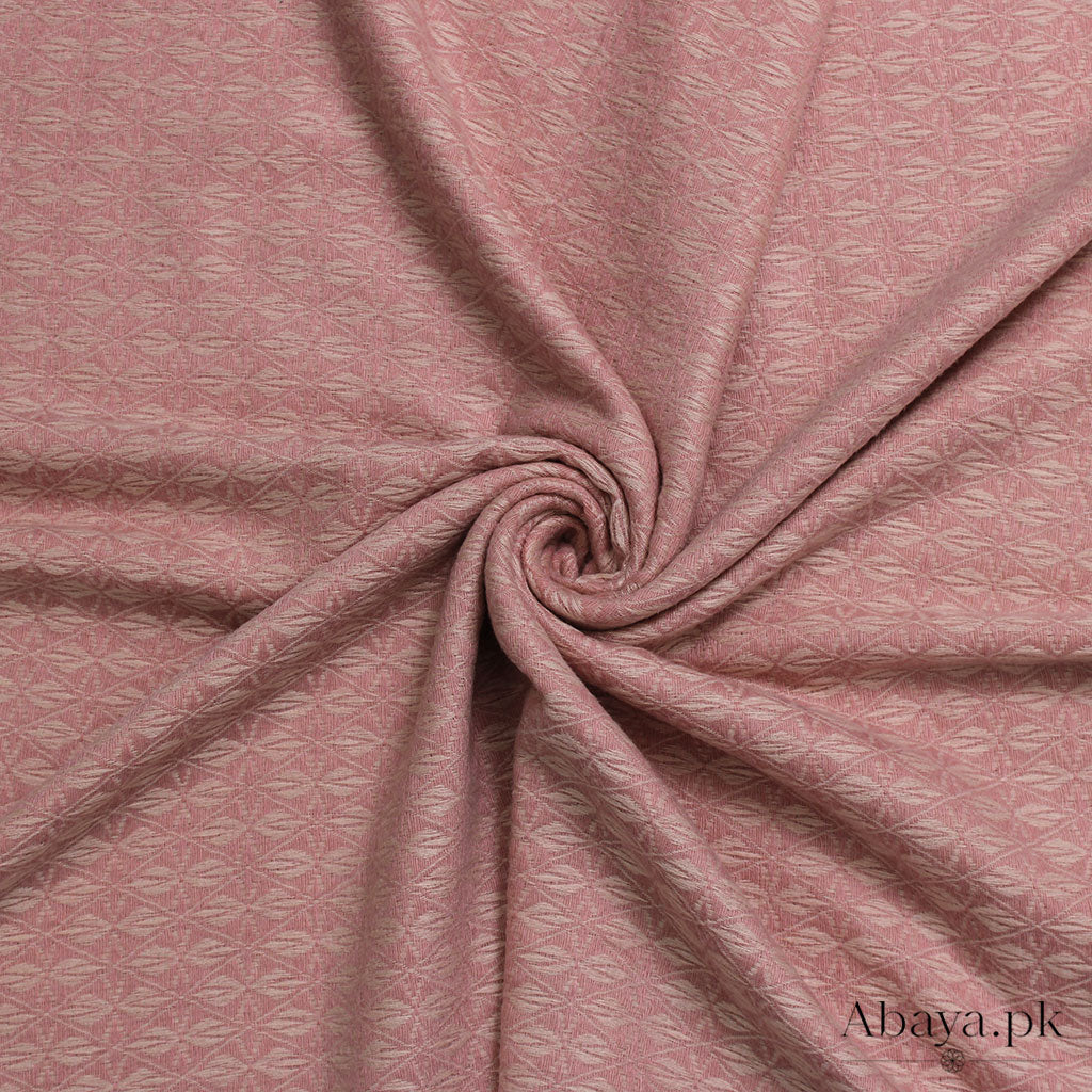 Flower Cashmere Hijab - Peach