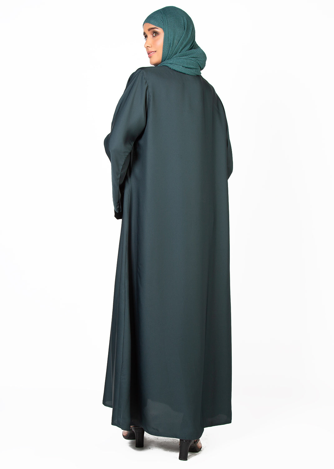 Pristine Green Abaya