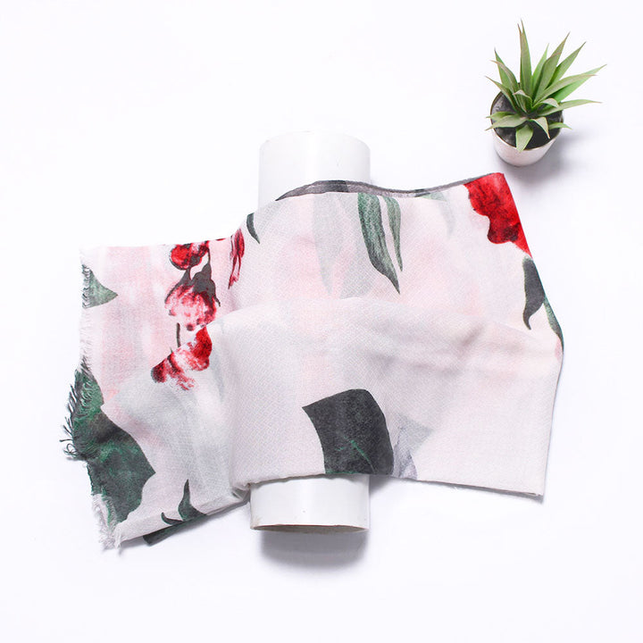 Khanifa Lawn Hijab-Off White