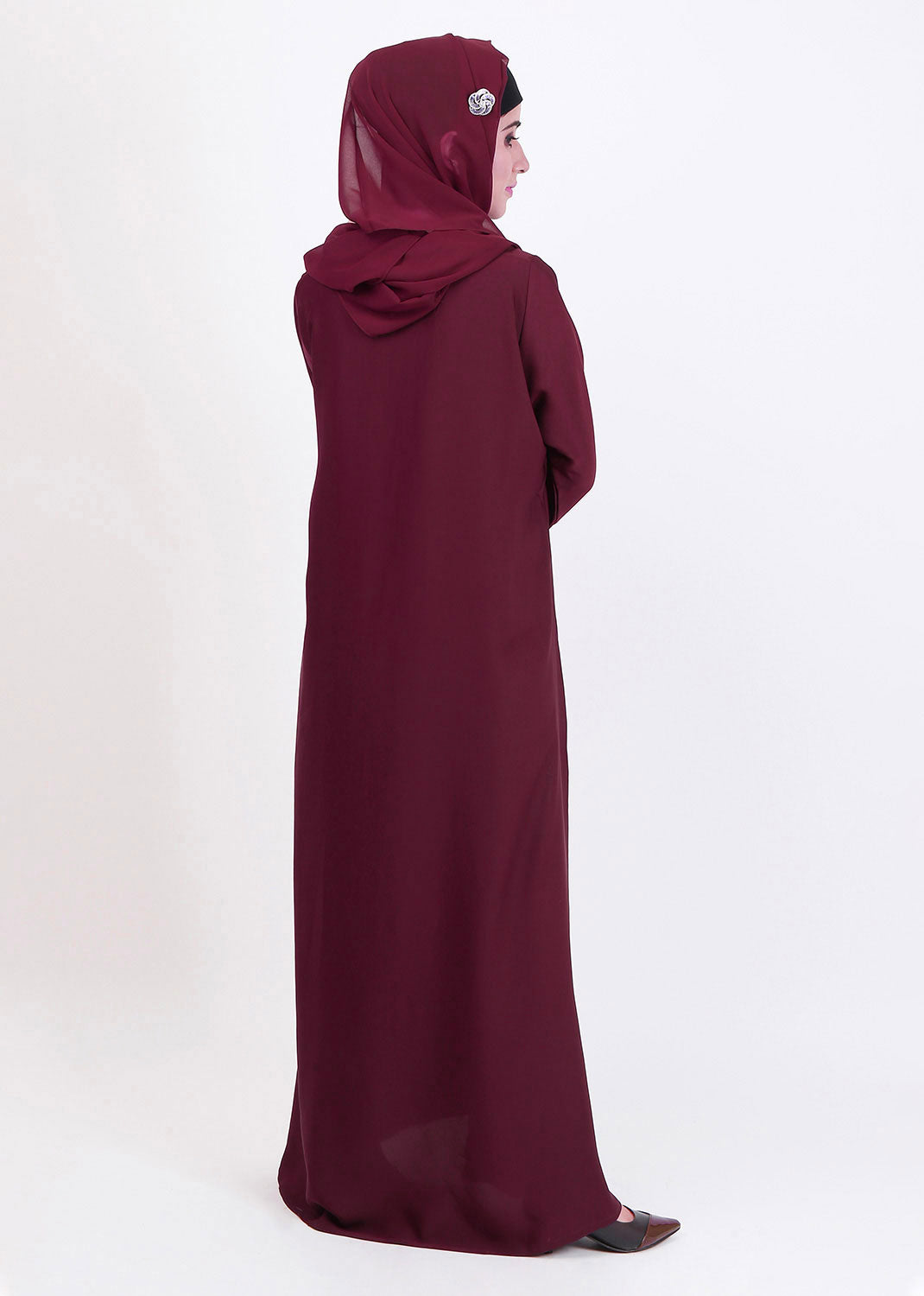 Arfaana'h Maroon Abaya