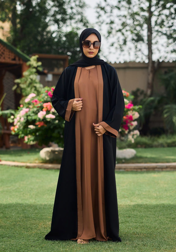 Shanayl Brown Abaya | The Classic Edits