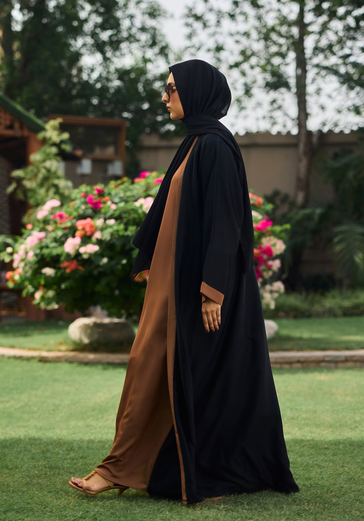 Shanayl Brown Abaya | The Classic Edits