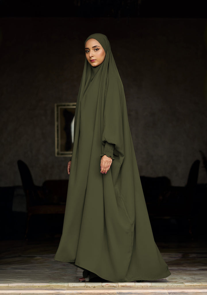 Saudi Jilbab - Olive