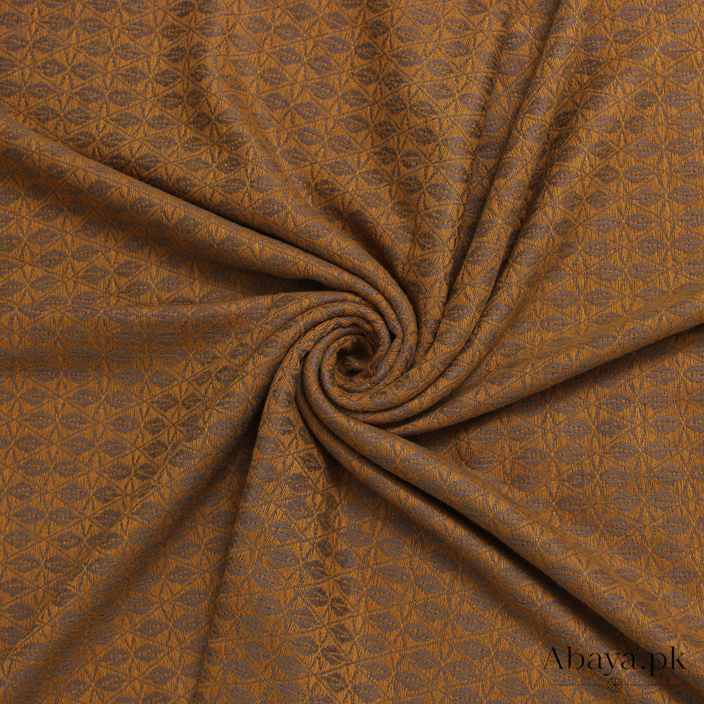 Flower Cashmere Hijab -  Yellow