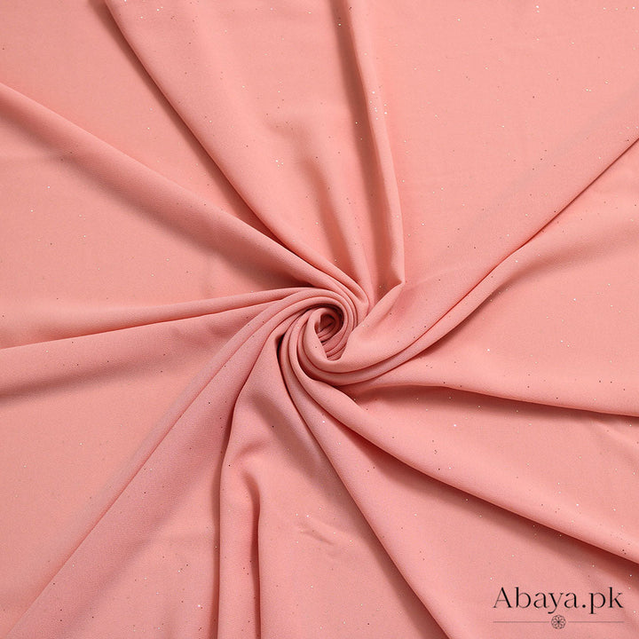 Gleam Chiffon Hijab - Peach