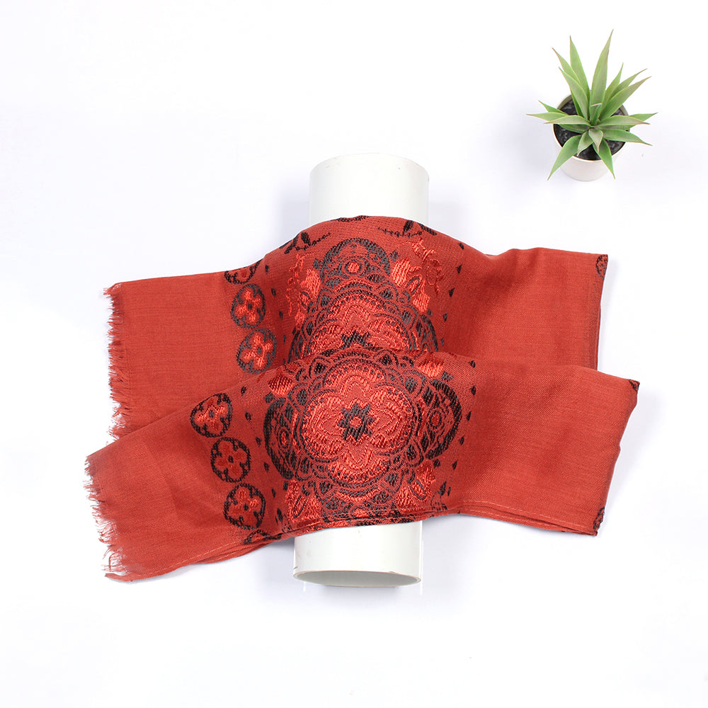Humna Lawn Hijab - Brown
