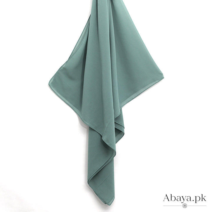 Georgette Luxe - Irish Green