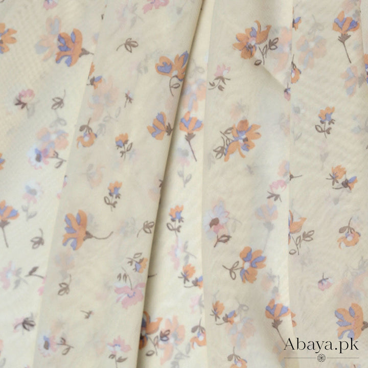 Georgette Cream Nouveau Hijab