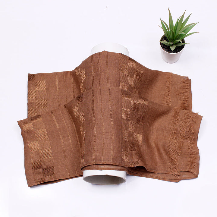 Wardah Cotton Hijab - Brown