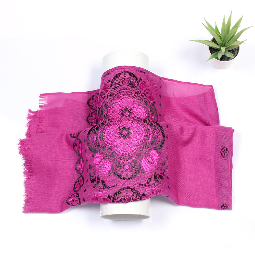 Humna Lawn Hijab - Purple