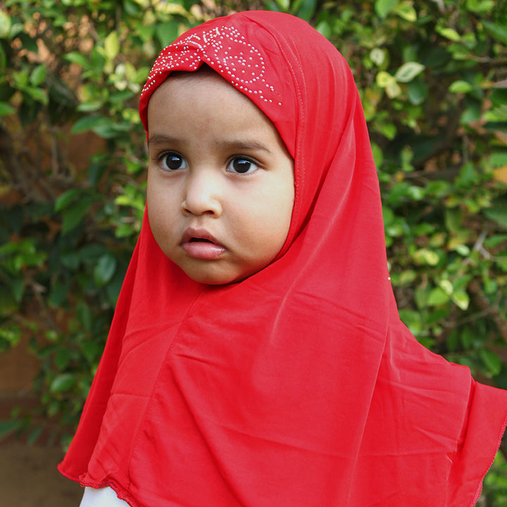 Kids Makhna Mirror - Red