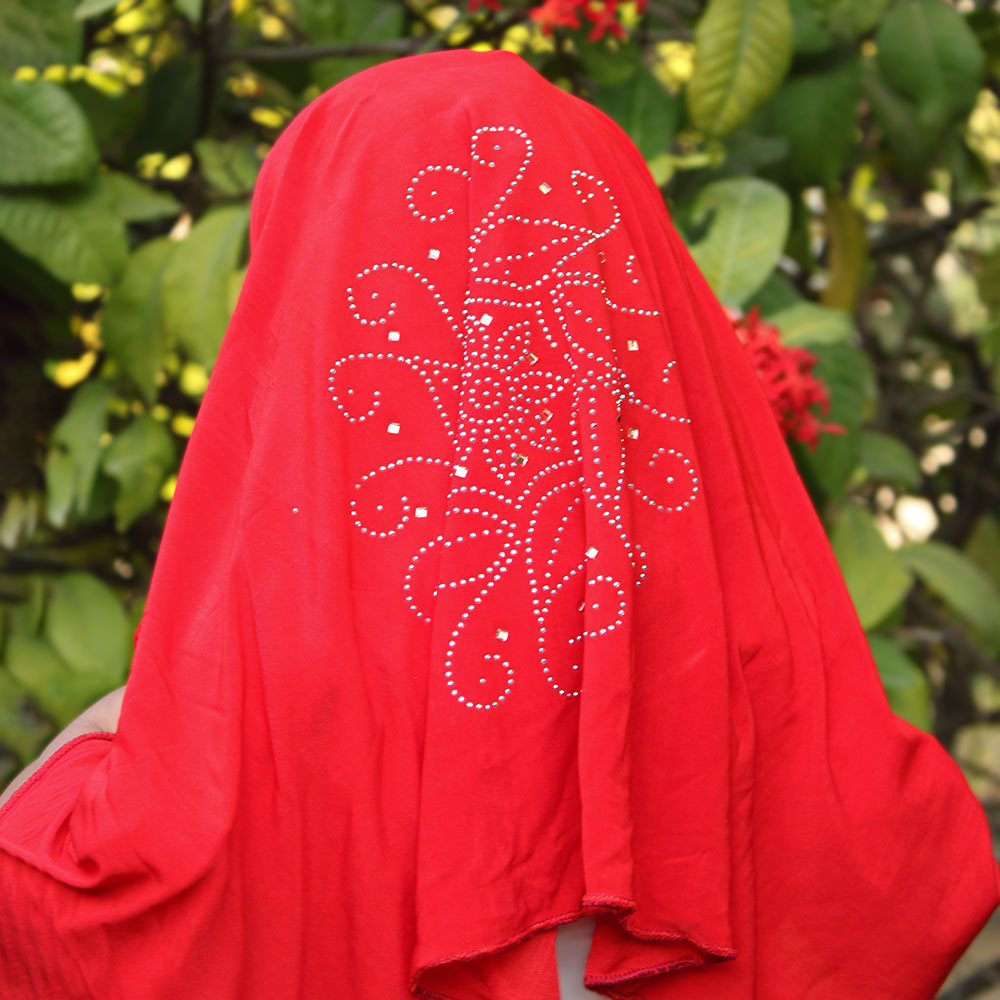 Kids Makhna Mirror - Red