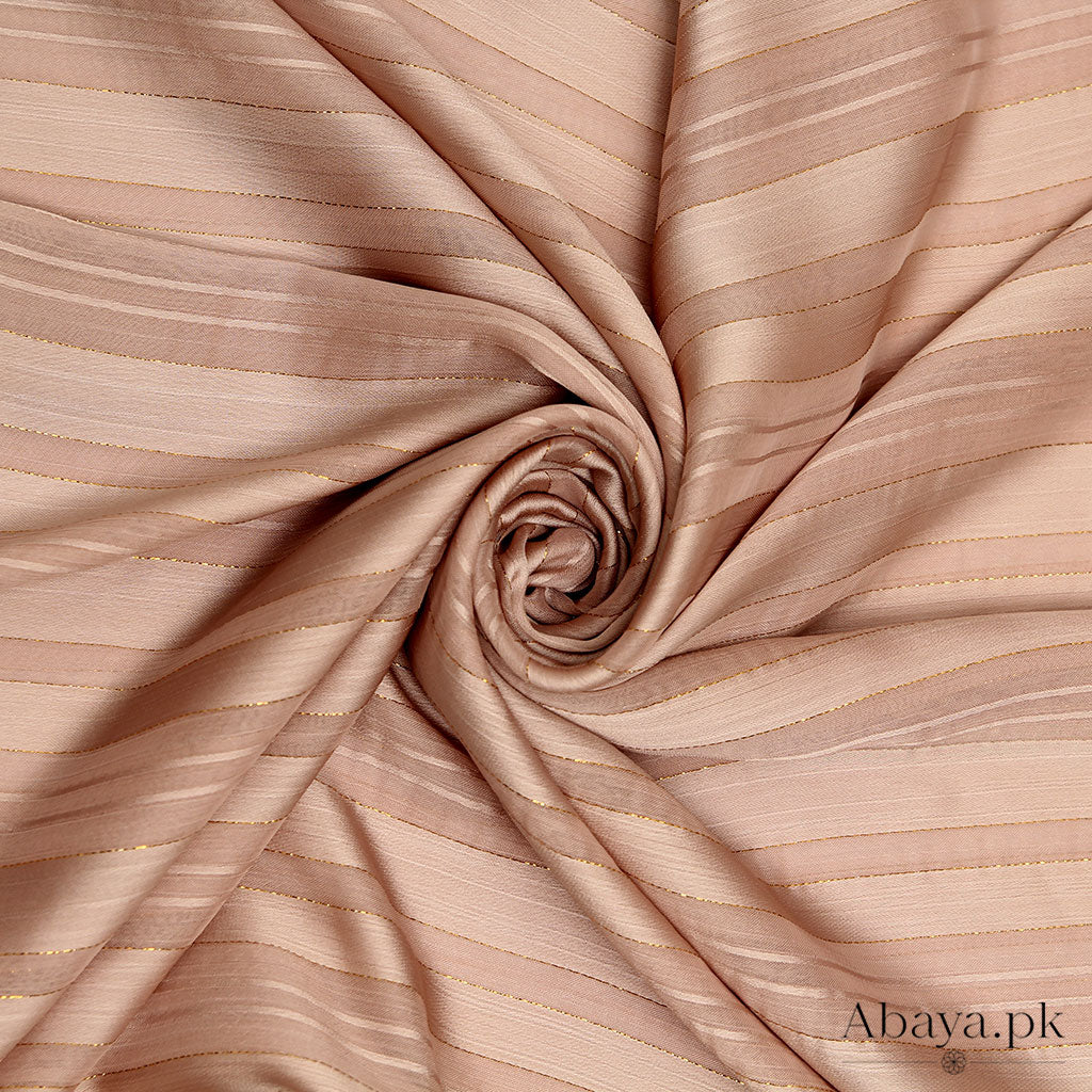 Chiffon Zari- Beige
