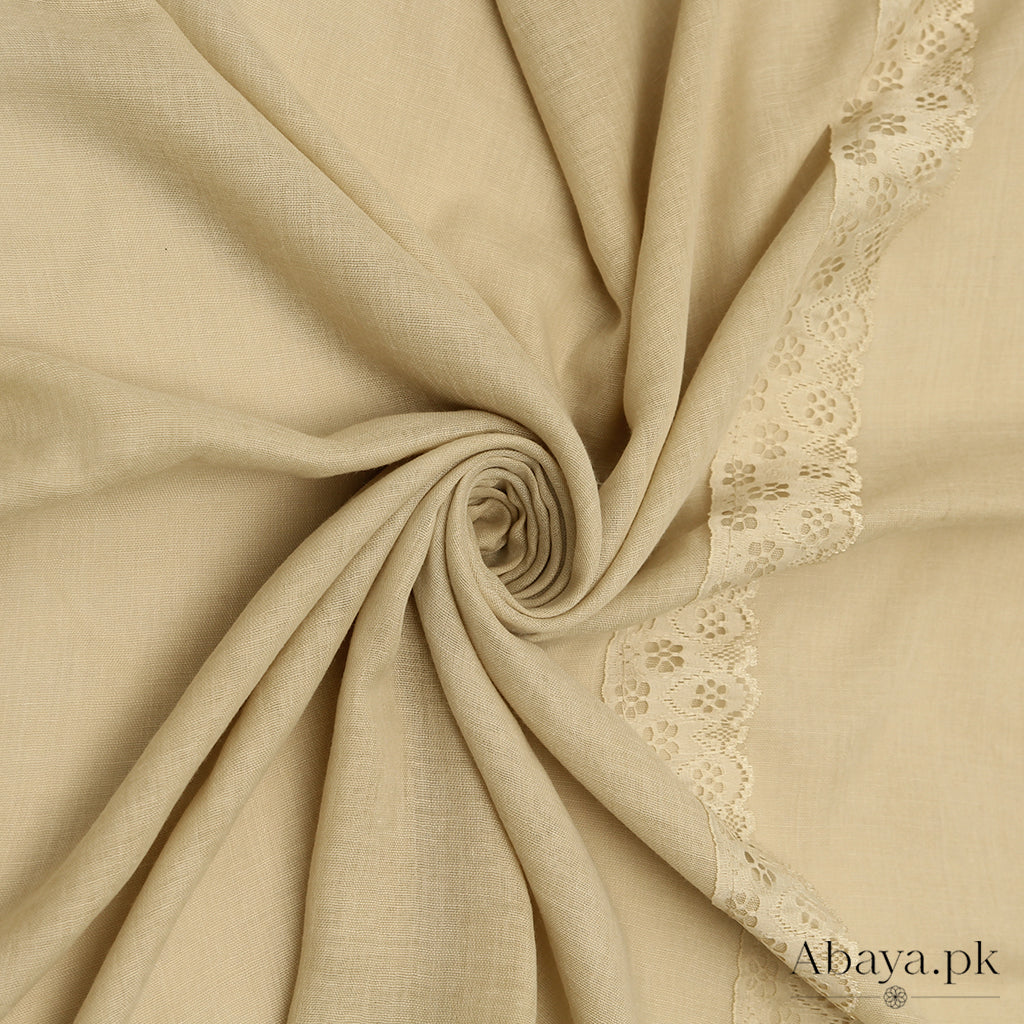 Lace Embedded - Beige