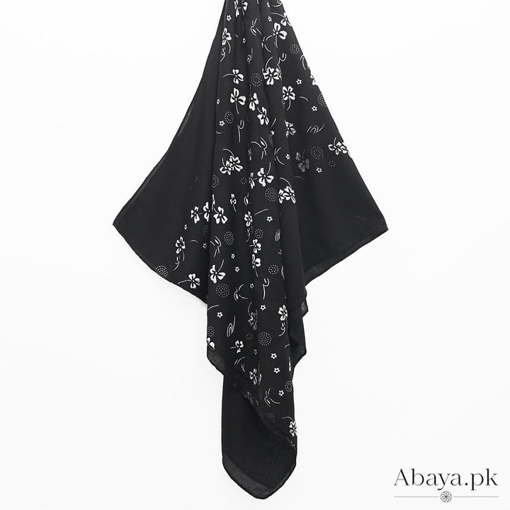 Embossed Coal Hijab
