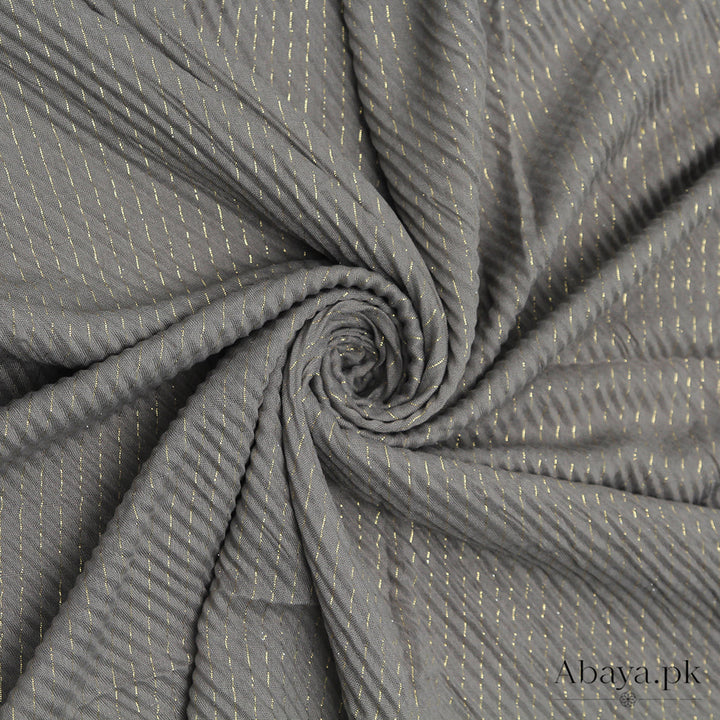 Gold Striped -  Grey