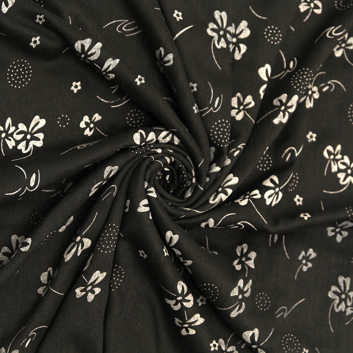 Embossed Coal Hijab