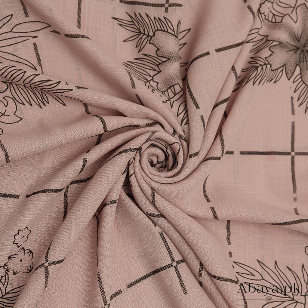 Pattern Lawn - Dusty Pink