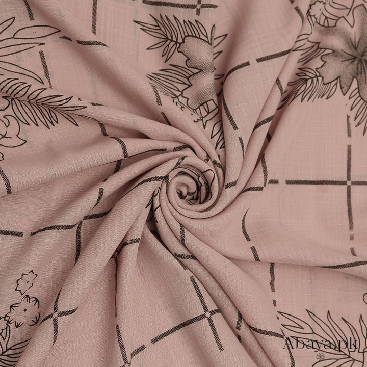 Pattern Lawn - Dusty Pink