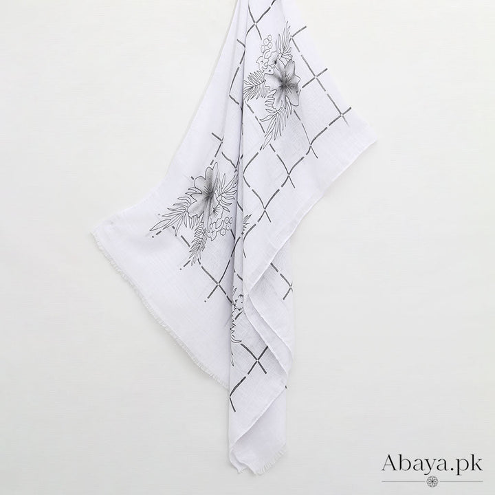 Pattern Lawn - Black White