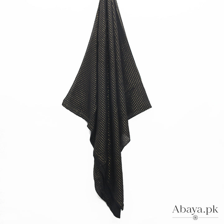 Gold Striped -  Black