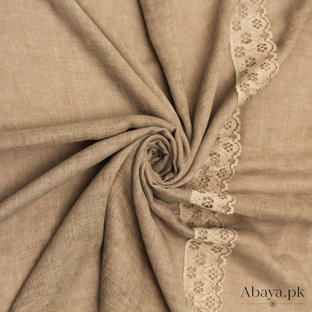 Lace Embedded - Khaki