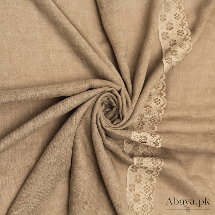 Lace Embedded - Khaki