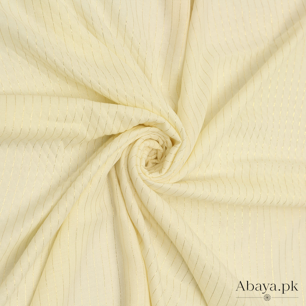 Gold Striped -  Cream