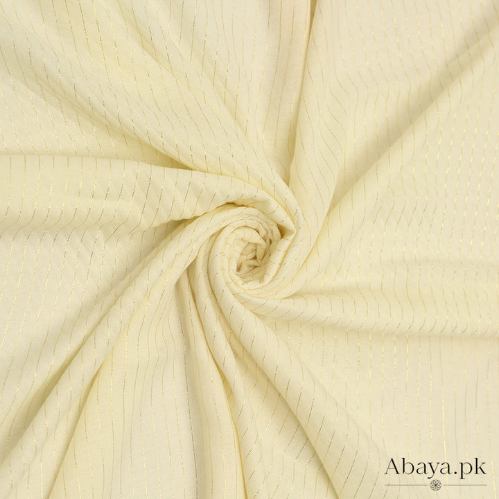 Gold Striped -  Cream