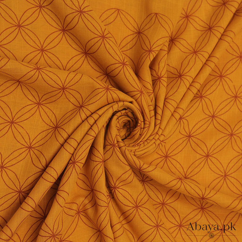 Ombre Lawn - Mustard