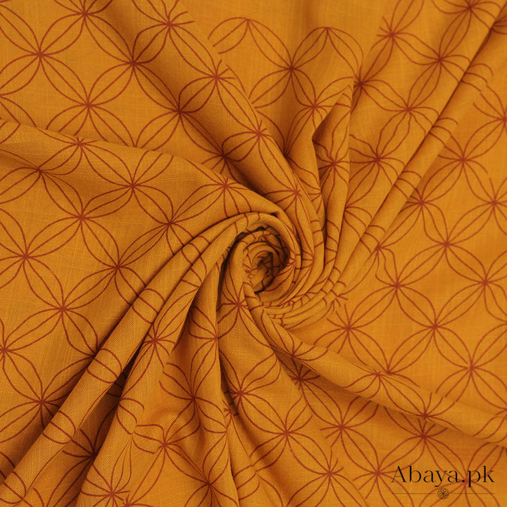 Ombre Lawn - Mustard