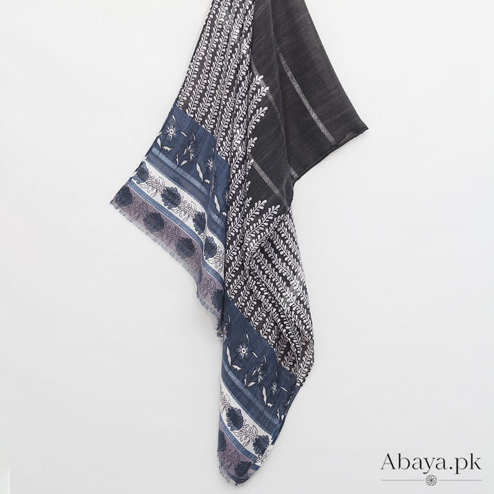 Printed Floral -Sky Blue