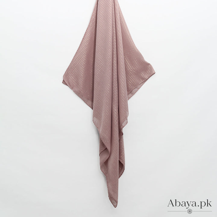 Gold Striped -  Mauve