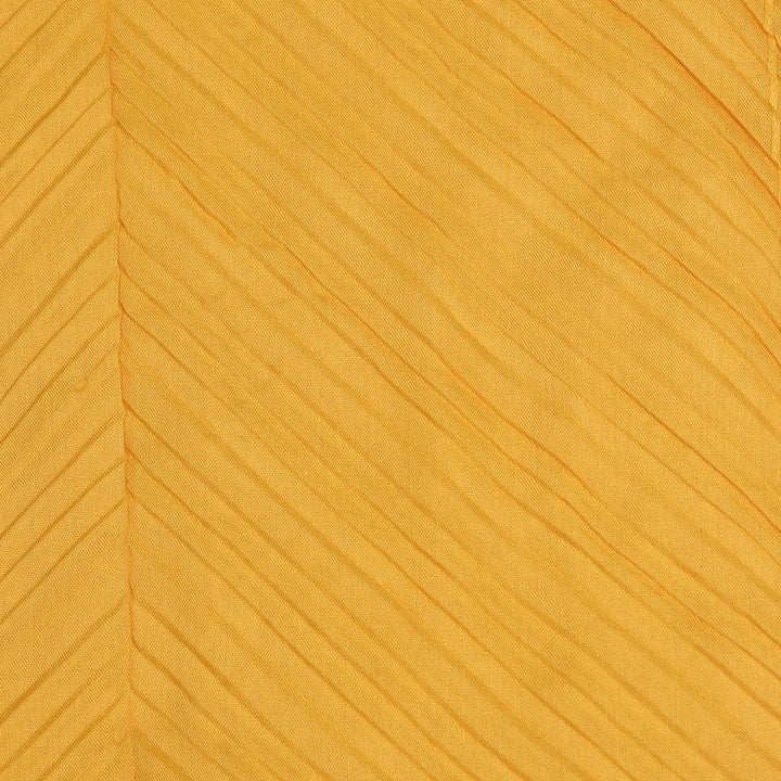Crinkle Lawn Hijab - Yellow