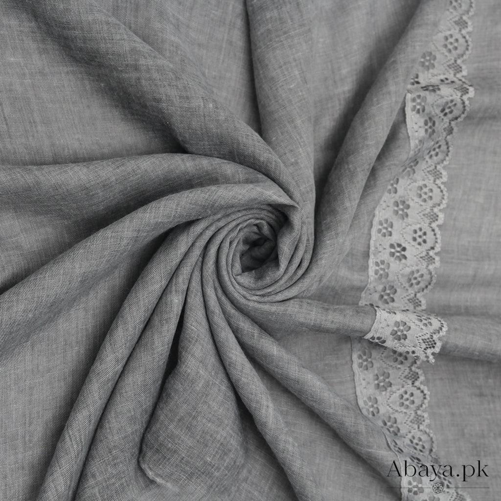 Lace Embedded - Grey