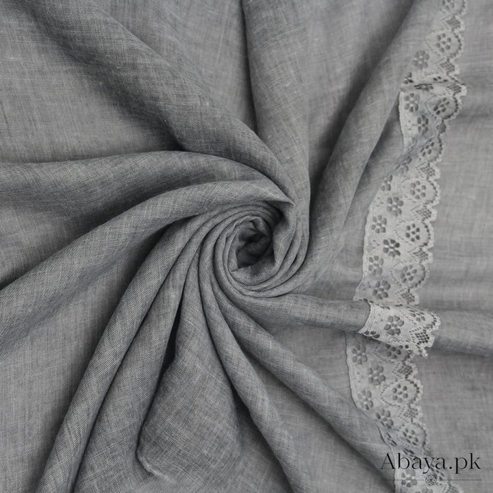 Lace Embedded - Grey