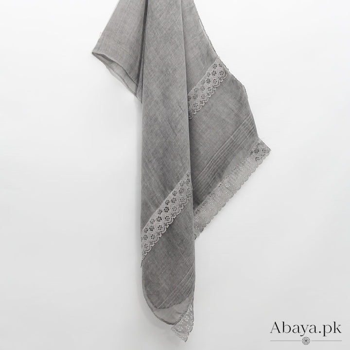 Lace Embedded - Grey