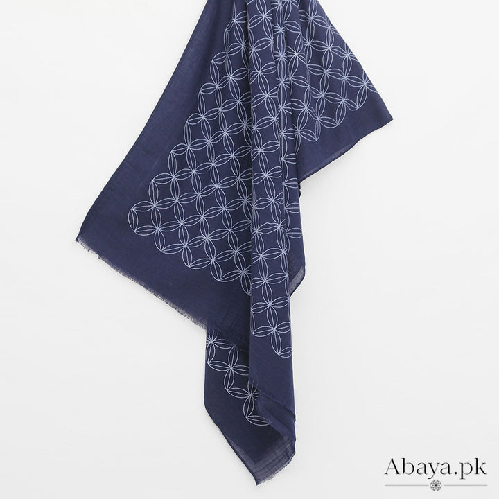 Ombre Lawn - Navy Blue