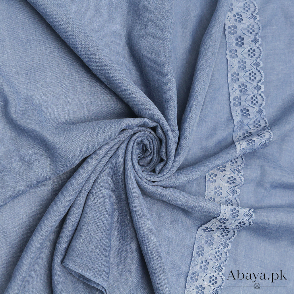 Lace Embedded - Sapphire
