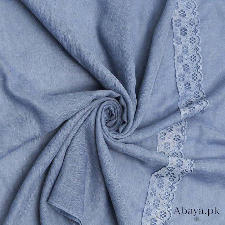 Lace Embedded - Sapphire