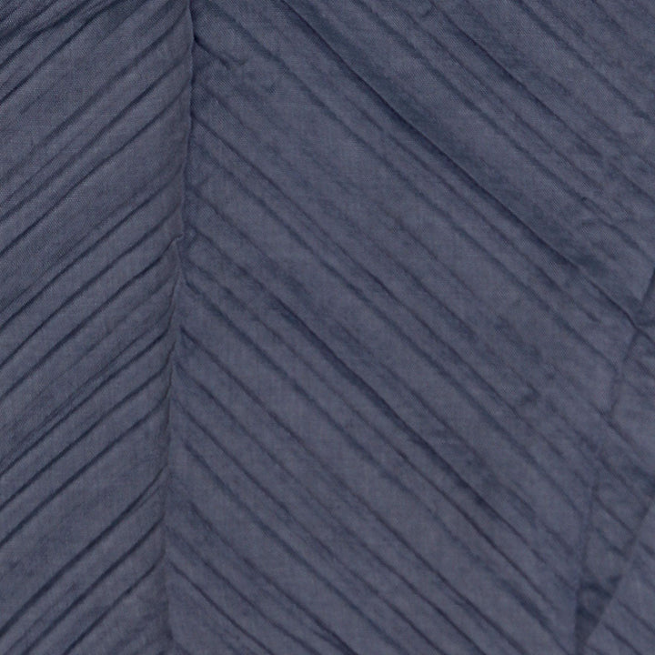 Crinkle Lawn Hijab - Navy Blue