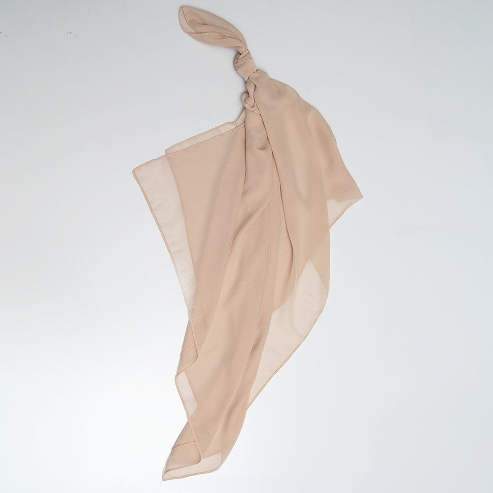 Plain Classic Georgette Hijab