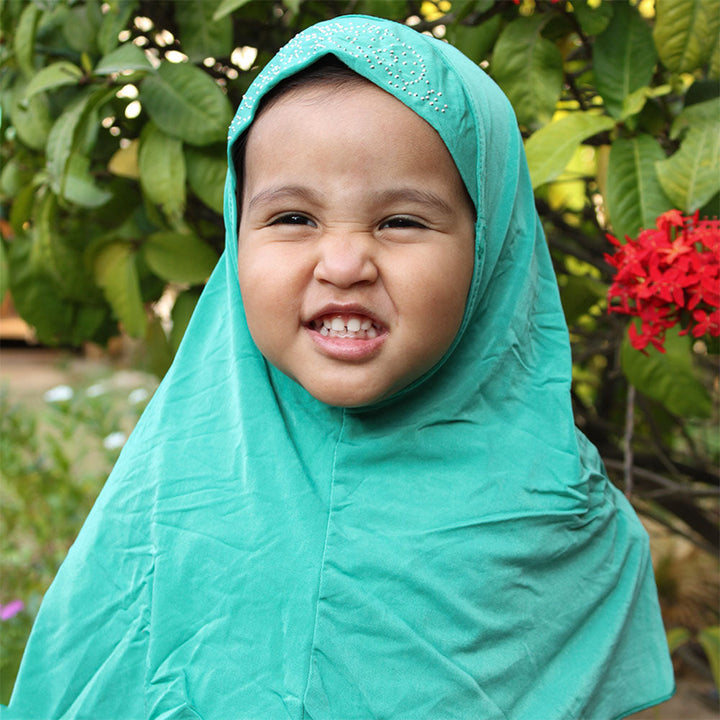 Kids Makhna Mirror - Sea Green