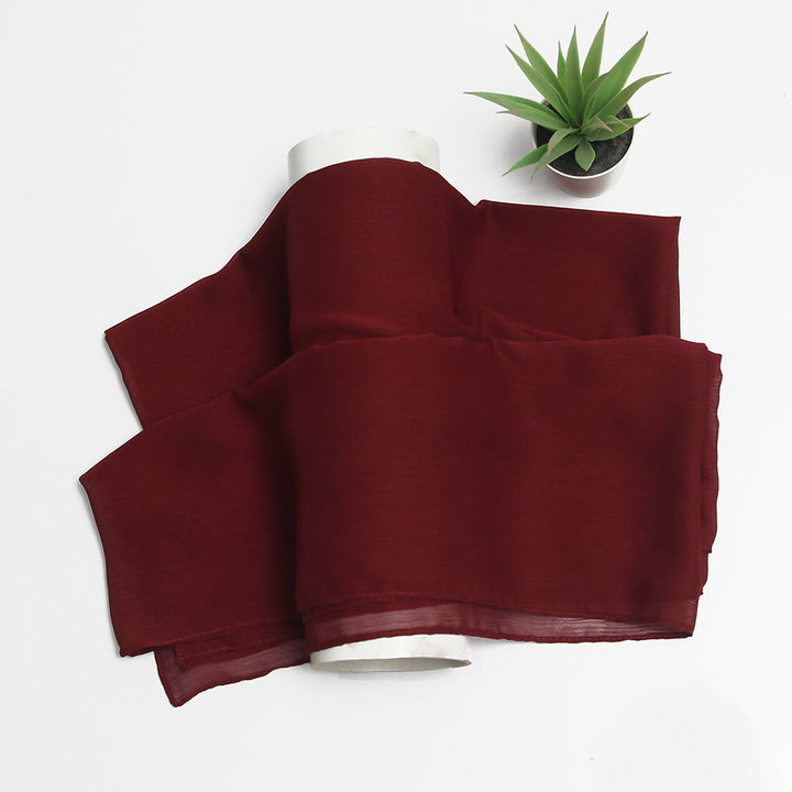 Plain Classic Georgette Hijab