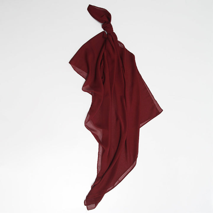 Plain Classic Georgette Hijab