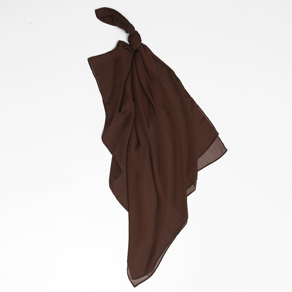 Plain Classic Georgette Hijab